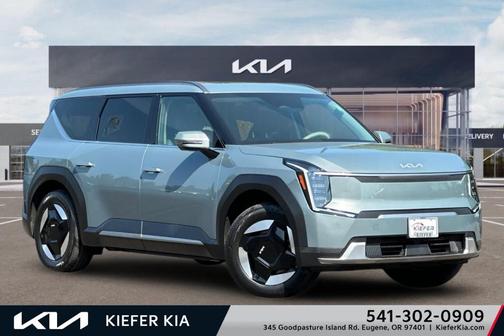 Iceberg Green 2024 Kia EV9 Wind