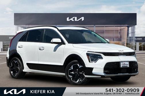 Snow White Pearl 2023 Kia Niro EV Wave
