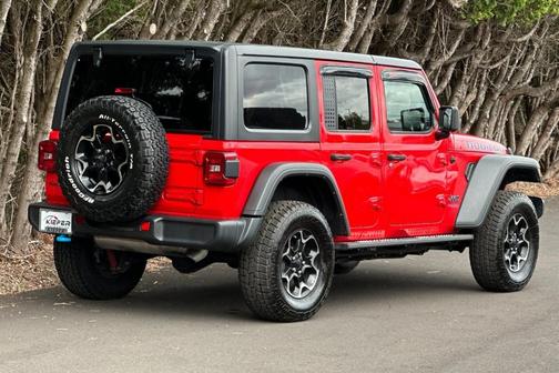 Firecracker Red Clearcoat 2021 Jeep Wrangler Unlimited 4xe Rubicon