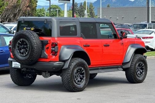 Orange 2022 Ford Bronco Raptor
