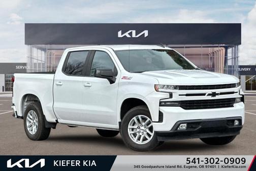Summit White 2019 Chevrolet Silverado 1500 RST