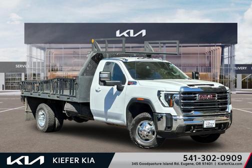 Summit White 2024 GMC Sierra 3500 SLE