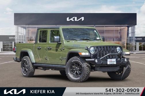 Sarge Green Clearcoat 2021 Jeep Gladiator Sport