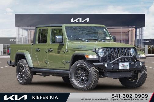 Sarge Green Clearcoat 2021 Jeep Gladiator Sport