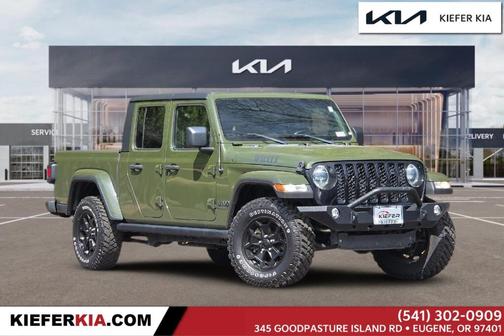 Sarge Green Clearcoat 2021 Jeep Gladiator Sport
