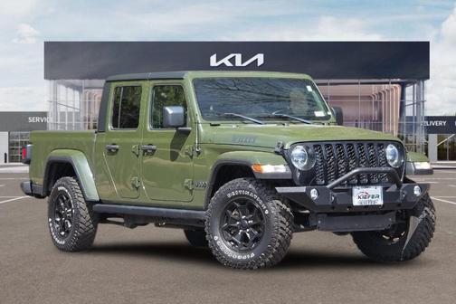 Sarge Green Clearcoat 2021 Jeep Gladiator Sport