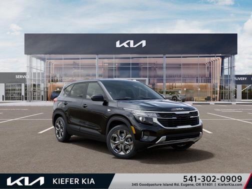 Black 2026 Kia Seltos LX