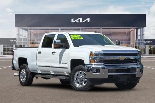 Summit White 2015 Chevrolet Silverado 3500 LTZ