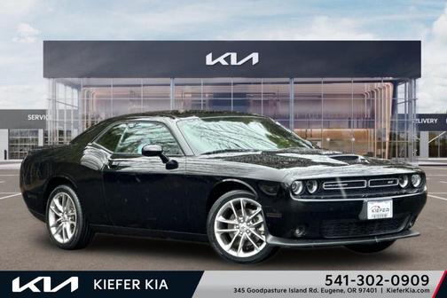 Pitch Black Clearcoat 2022 Dodge Challenger GT