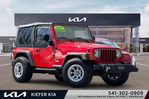 Flame Red Clearcoat 2006 Jeep Wrangler X