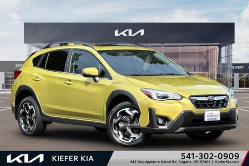 Plasma Yellow Pearl 2022 Subaru Crosstrek Limited