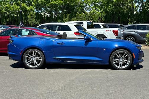 Riverside Blue Metallic 2020 Chevrolet Camaro 1LT