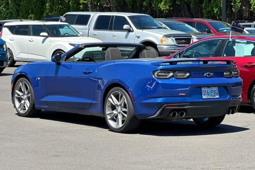 Riverside Blue Metallic 2020 Chevrolet Camaro 1LT