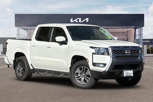 Glacier White 2025 Nissan Frontier SV
