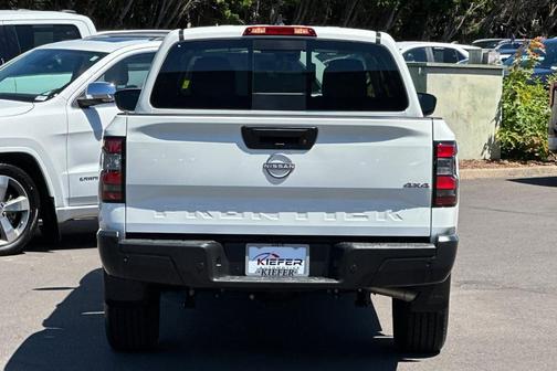 Glacier White 2025 Nissan Frontier S