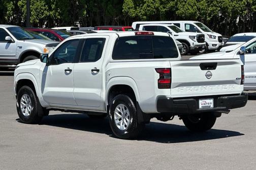 Glacier White 2025 Nissan Frontier S