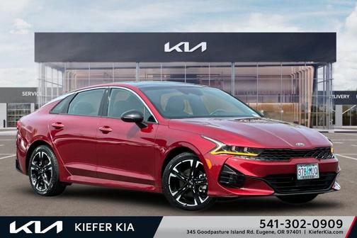 Passion Red 2021 Kia K5 GT-Line