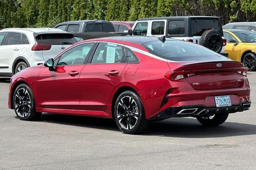 Passion Red 2021 Kia K5 GT-Line