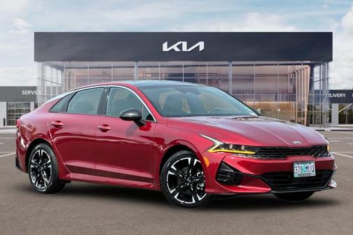 Passion Red 2021 Kia K5 GT-Line