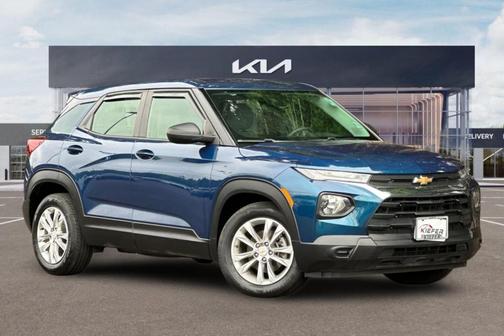 Pacific Blue Metallic 2021 Chevrolet Trailblazer LS