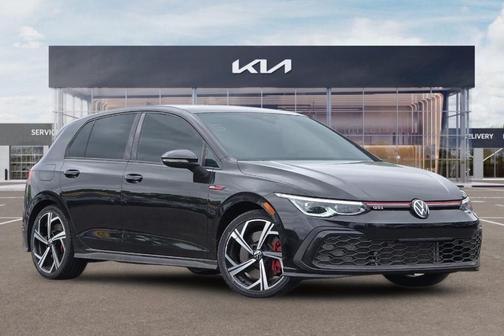 Mythos Black Metallic 2024 Volkswagen Golf GTI 2.0T SE