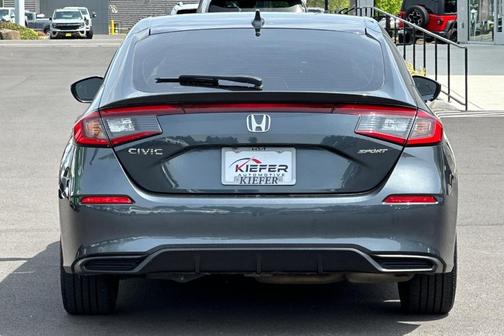 Gray 2025 Honda Civic Sport