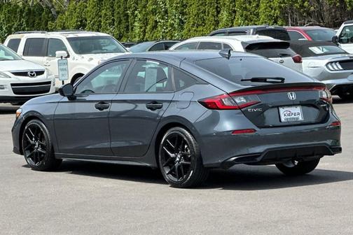 Gray 2025 Honda Civic Sport