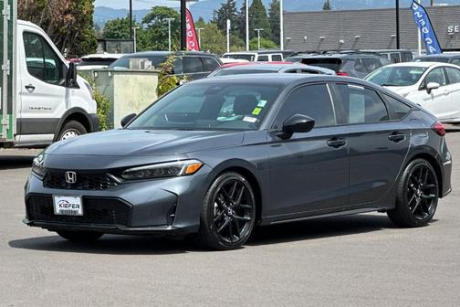Gray 2025 Honda Civic Sport