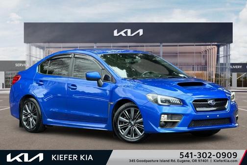 Blue 2017 Subaru WRX Base