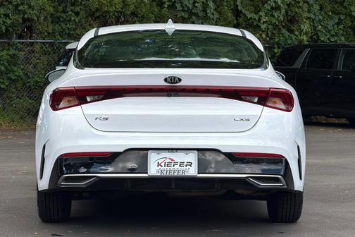 Glacial White Pearl 2021 Kia K5 LXS