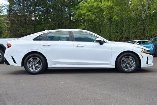 Glacial White Pearl 2021 Kia K5 LXS