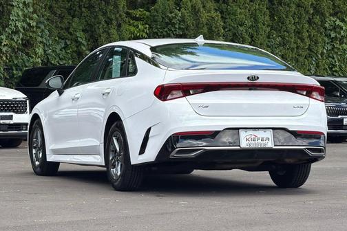 Glacial White Pearl 2021 Kia K5 LXS