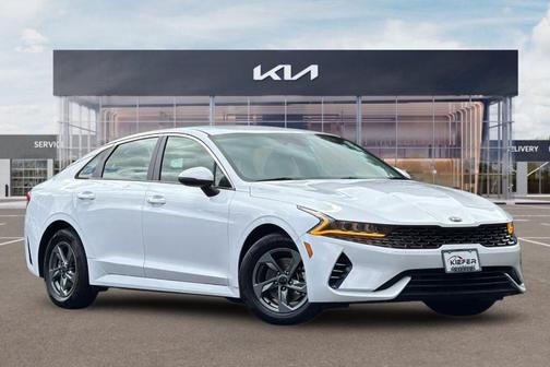 Glacial White Pearl 2021 Kia K5 LXS