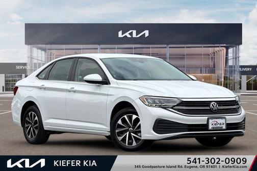 Pure White 2024 Volkswagen Jetta 1.5T S