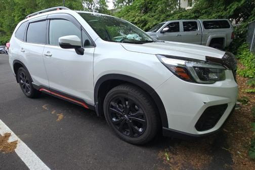Crystal White Pearl 2021 Subaru Forester Sport