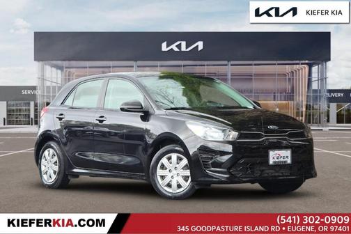 Aurora Black 2021 Kia Rio S