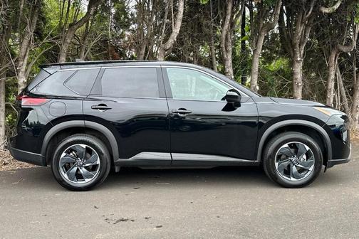 Black 2025 Nissan Rogue SV