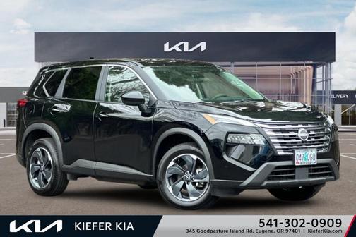 Black 2025 Nissan Rogue SV