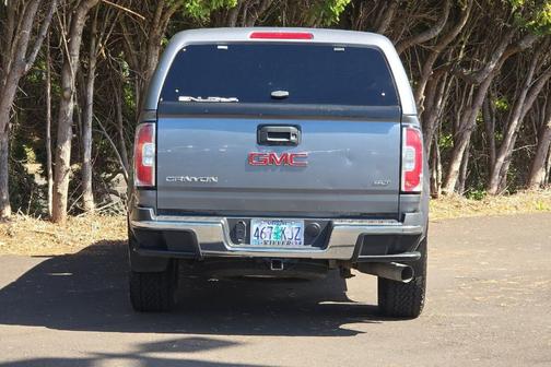 Satin Steel Metallic 2018 GMC Canyon SLT