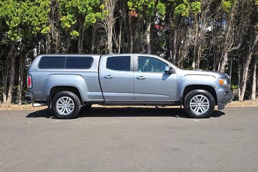 Satin Steel Metallic 2018 GMC Canyon SLT