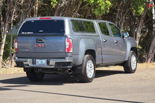 Satin Steel Metallic 2018 GMC Canyon SLT