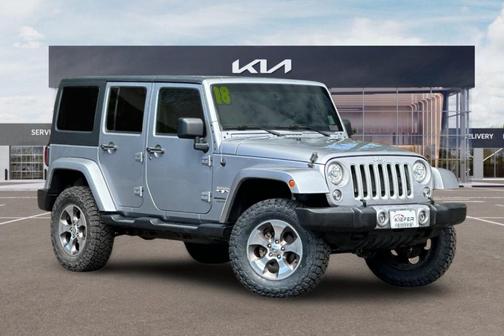 Billet Silver Metallic Clearcoat 2018 Jeep Wrangler JK Unlimited Sahara