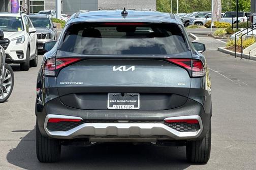 Gravity Gray 2025 Kia Sportage Hybrid LX