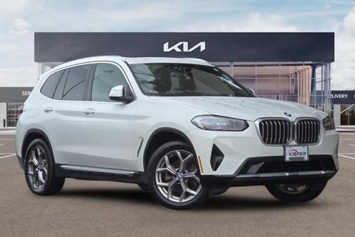 White 2024 BMW X3 xDrive30i