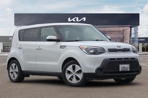 Clear White 2016 Kia Soul Base