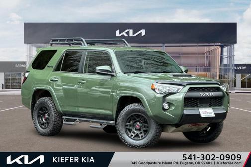 Army Green 2020 Toyota 4Runner TRD Pro