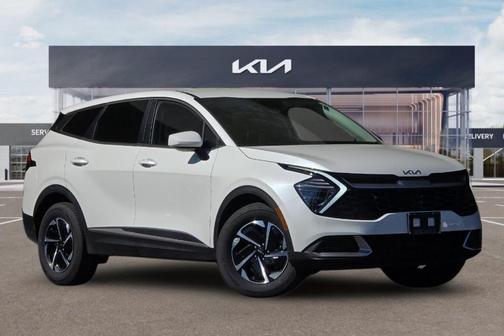 Snow White Pearl 2025 Kia Sportage Hybrid LX