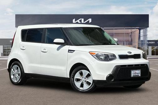 Clear White 2015 Kia Soul Base