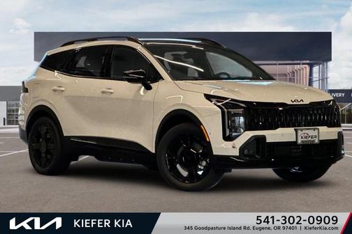 Snow White Pearl 2026 Kia Sportage Plug-In Hybrid X-Line Prestige
