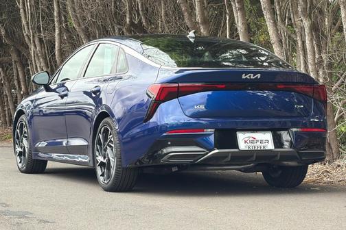 Blue 2025 Kia K5 GT-Line